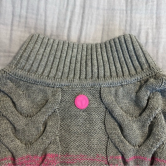 T by Talbots Women’s Zip Cotton Wool Blend Knit Women's Sweater Sz S petite - Picture 6 of 9
